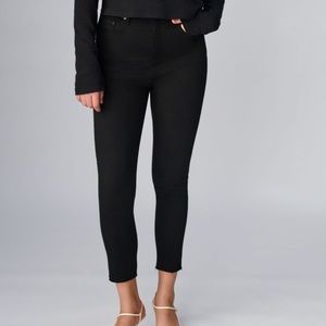 Denim Forum Lola High Rise Skinny Crop